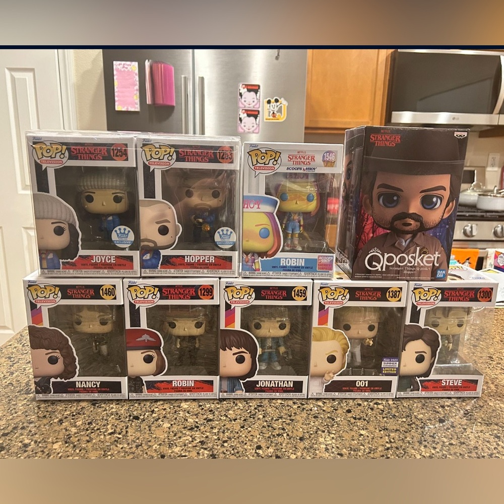 Funko Pop Stranger Things Collection